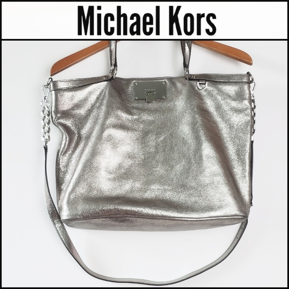 Michael Kors Handbags - MICHAEL KORS Mettalic Crossbody/Purse!